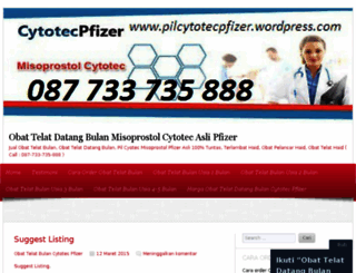 pilcytotecpfizer.wordpress.com screenshot