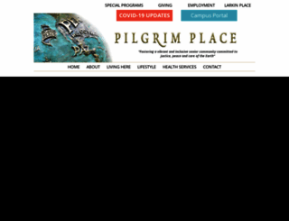 pilgrimplace.org screenshot