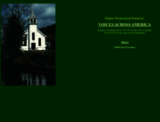 pilgrimproduction.org screenshot