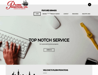 pilgrimpromotions.com screenshot