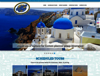 pilgrimtours.com screenshot