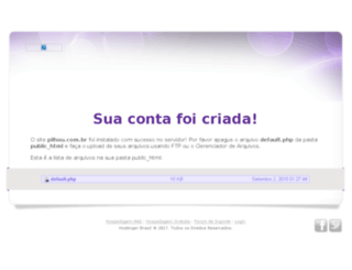 pilhou.com.br screenshot