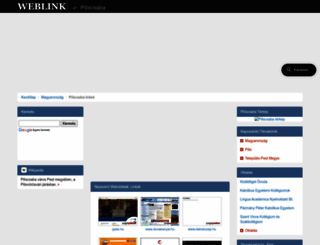 piliscsaba.weblink.hu screenshot