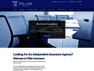 pillar-insurance.com screenshot