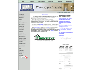pillarappraisals.com screenshot