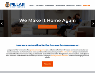pillarconstructionmn.com screenshot