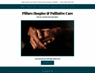 pillarshospicecare.com screenshot