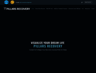 pillarsrecovery.com screenshot