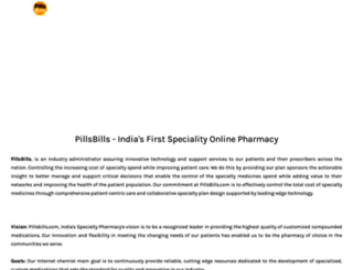 pillsbills.weebly.com screenshot