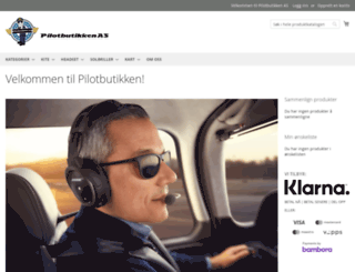 pilotbutikken.no screenshot