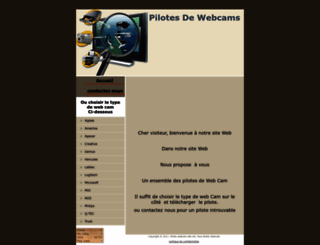 pilote-webcam.6te.net screenshot