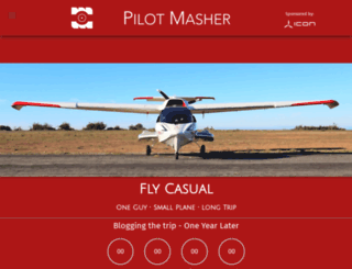 pilotmasher.com screenshot