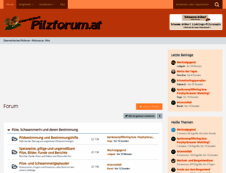 pilzforum.at screenshot