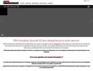 pim-industrie.com screenshot