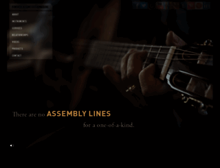 pimentelguitars.com screenshot