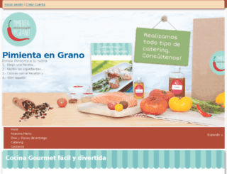 pimientaengrano.com.ar screenshot