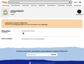 pimpandpaint.etsy.com screenshot