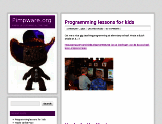 pimpware.org screenshot