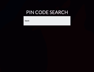 pin-codes.com screenshot