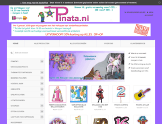 pinata.nl screenshot