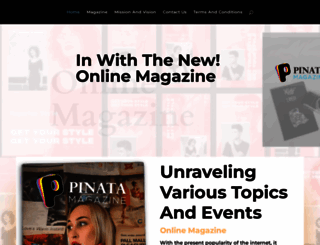 pinatamagazine.com screenshot