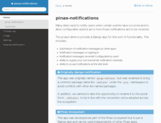 pinax-notifications.readthedocs.org screenshot