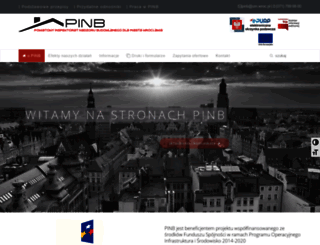 pinb.wroclaw.pl screenshot