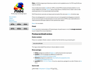 pinba.org screenshot