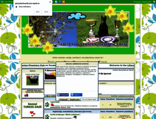 pinceriai.forumotion.com screenshot