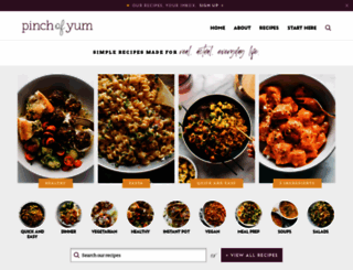 pinchofyum.com screenshot