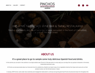 pinchosrestaurant.com screenshot