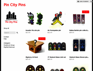 pincitypins.storenvy.com screenshot