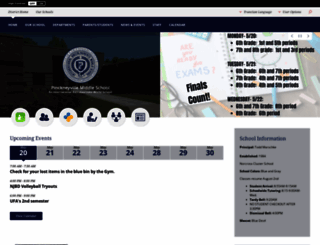 pinckneyvillemiddle.org screenshot