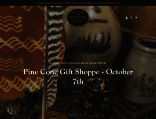 pine-cone-gift-shoppe.myshopify.com screenshot