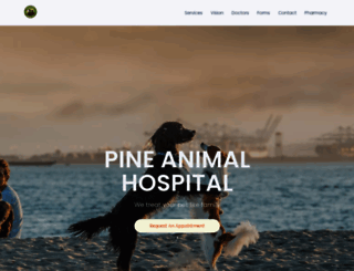 pineanimalhospital.com screenshot