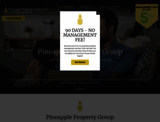 pineapplepropertygroup.com screenshot