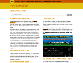 pineapster.com screenshot