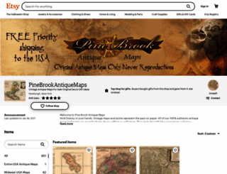 pinebrookmaps.com screenshot