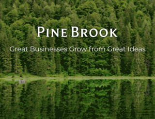 pinebrookpartners.com screenshot