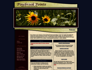 pinebrookpointehoa.com screenshot