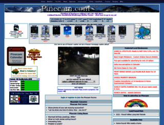 pinecam.com screenshot