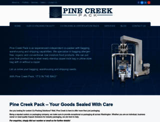 pinecreekpack.com screenshot
