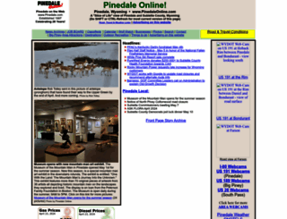 pinedaleonline.com screenshot
