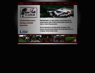pinefallfarm.com screenshot