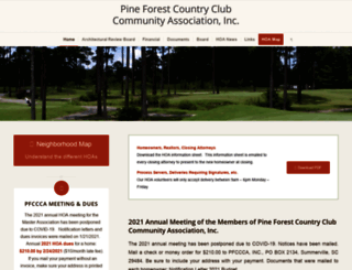 pineforesthoa.com screenshot