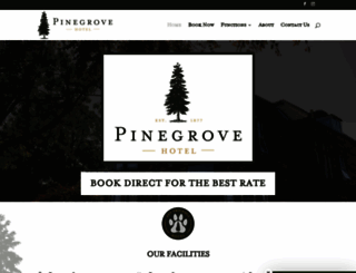 pinegrovehotel.co.uk screenshot