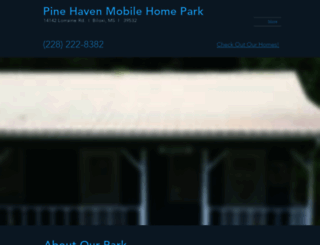 pinehavenmhp.com screenshot