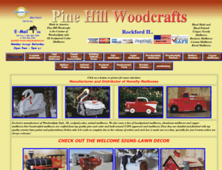 pinehill-woodcrafts.com screenshot