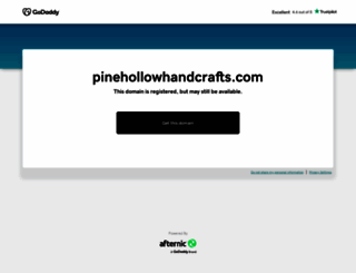 pinehollowhandcrafts.com screenshot