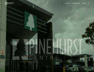 pinehurstcentre.co.za screenshot